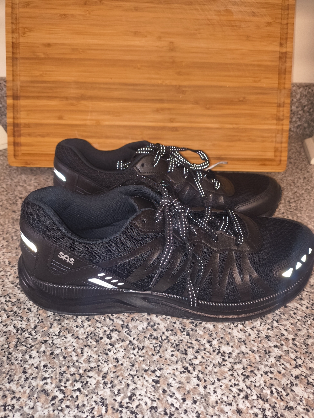 SAS Men's Black Athletic Sneaker - Comfort and Support